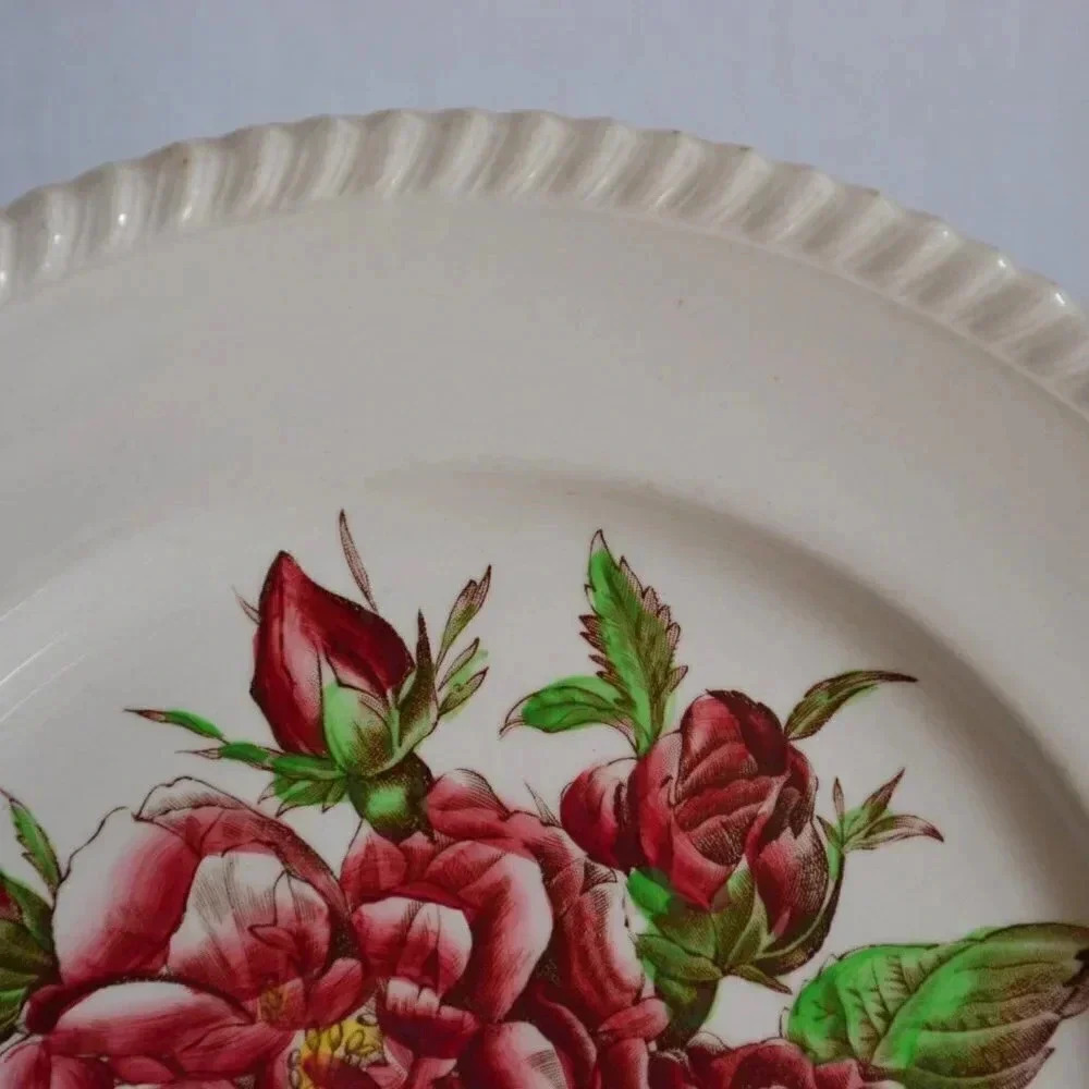 Johnson Bros. - "Rose" plate - Picture 5 of 7